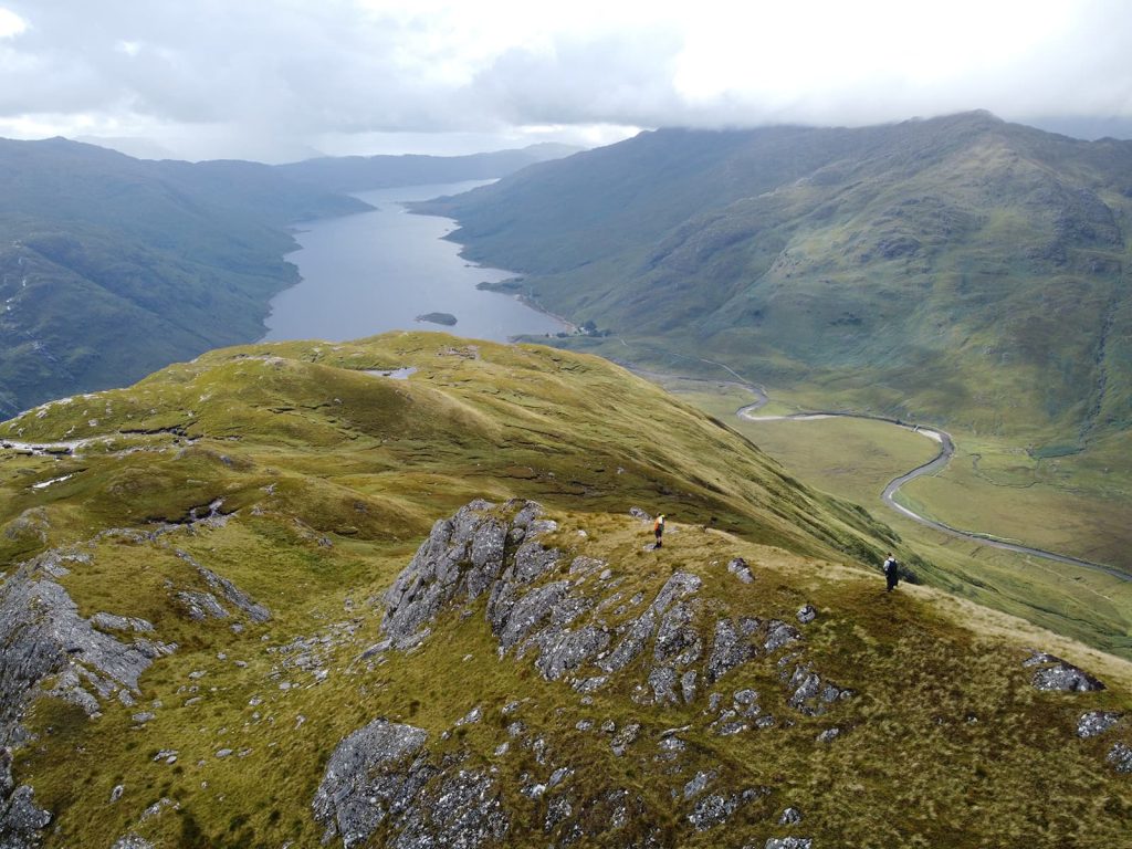 Chapter 8 - looking back on Loch Nevis from the Munro